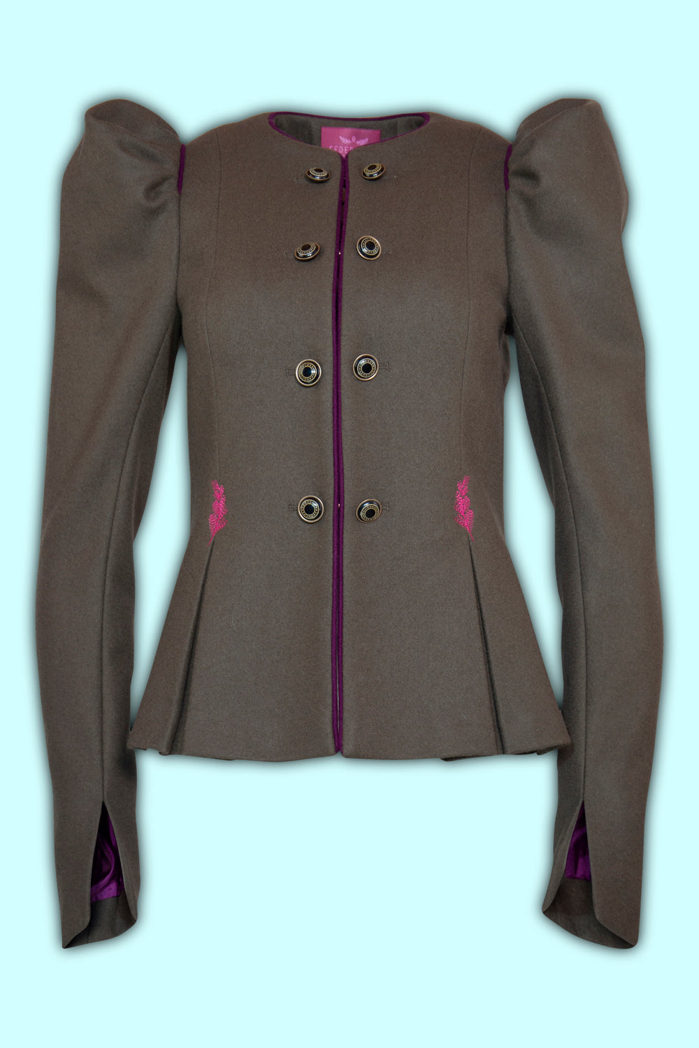 Produktbild Elegante BoucléJacke mit eleganten Puffärmel von FederRock