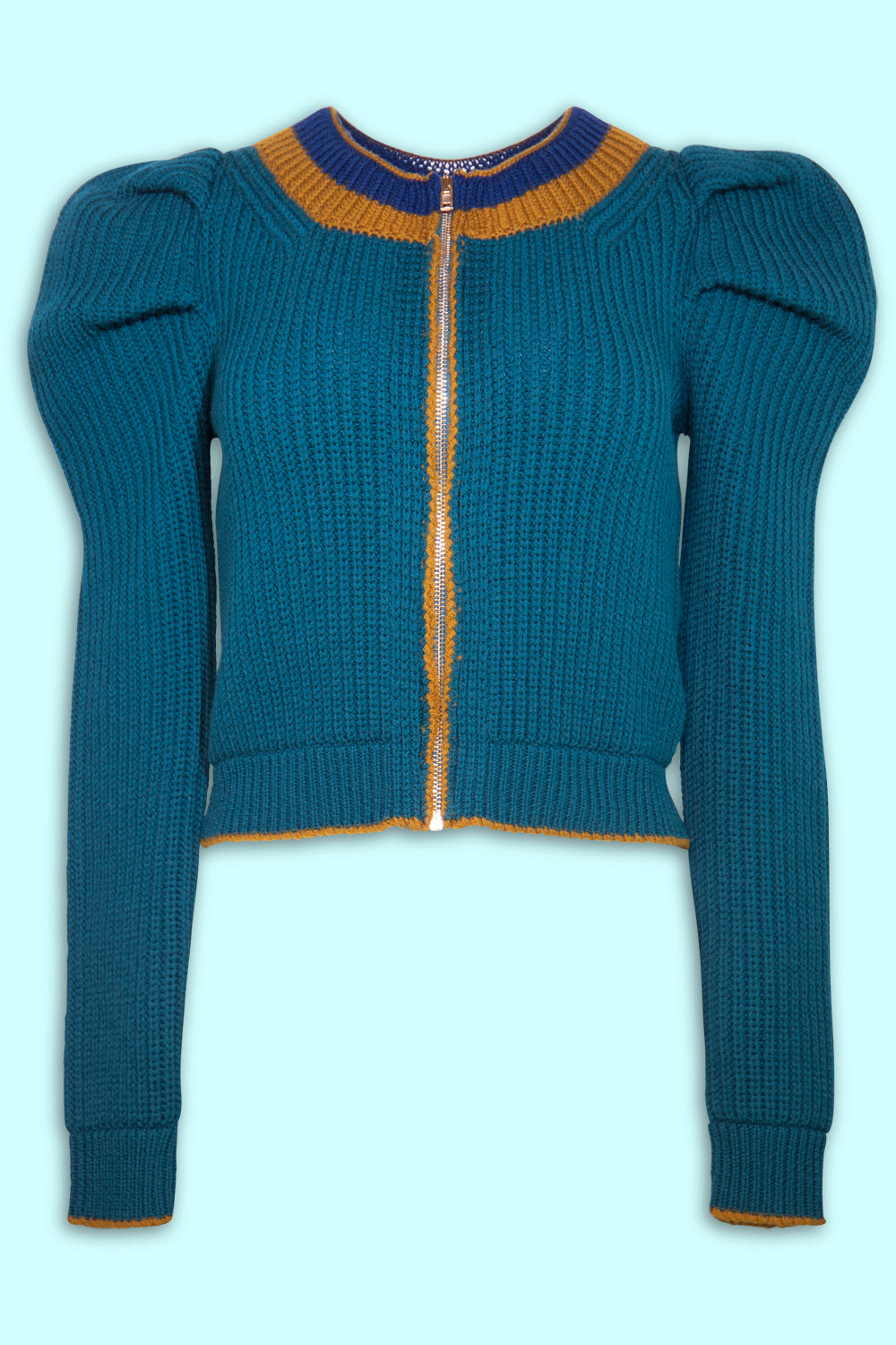 Produktbild Stylischer Strickcardigan mit Reisverschluß von FederRock