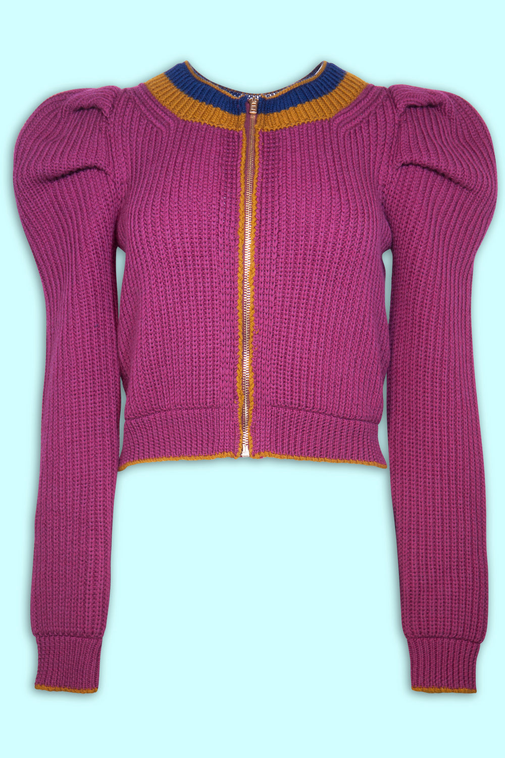 Produktbild Stylischer Strickcardigan mit Reisverschluß von FederRock