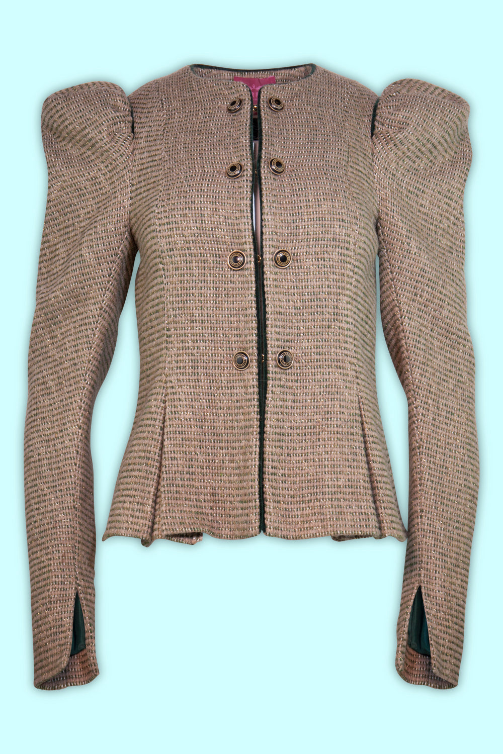 Produktbild Elegante Lodenjacke mit farblichen Details und Puffärmel von FederRock