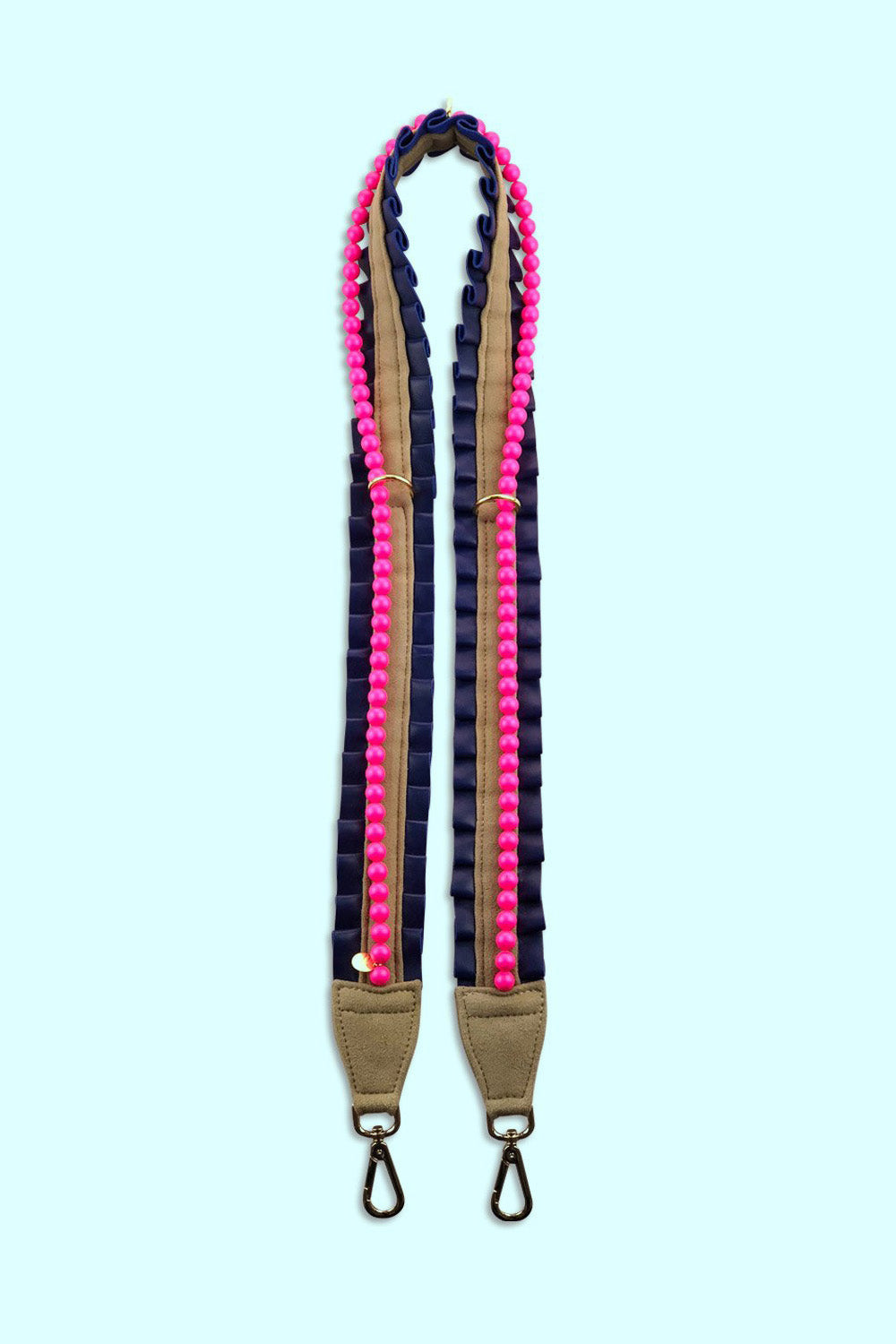 Produktbild Taschenträger mit stylischen Rüschen und edlen Perlen von FederRock